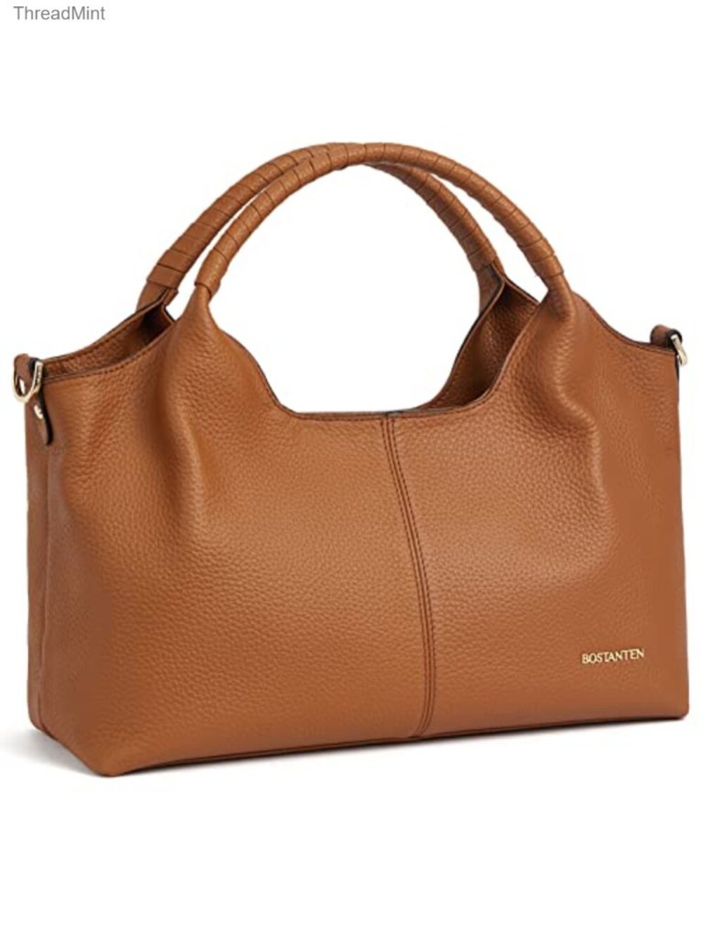 Genuine Leather Satchel Handbag Adjustable Strap Women's Purse